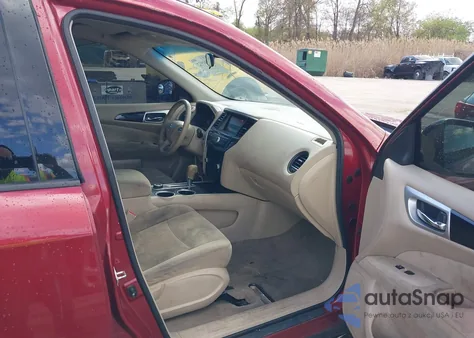 2014 Nissan Pathfinder S z USA, uszkodzony, nr VIN 5N1AR2MM2EC719481